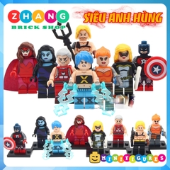 Xếp hình Aquaman
- Elsa Bloodstone - Scarlet Witch - Commander A Lego Minifigures POGO PG8127