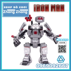 Xếp hình Người sắt Iron Man biến hình Hulkbuster 12in1 Lego Minifigures Elephant JX1162
