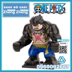 Xếp hình Luffy gear 4 Boundman Đảo hải tặc trong One Piece mới nhất Lego Minifigures Koruit XP235