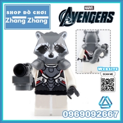 Đồ chơi Xếp hình Thor - Nebula Hawkeye - Captain Marvel - Chitauri - Outtrider Thanos Minifigures Lele 34095 D157 164