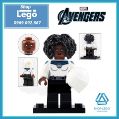 Xếp hình Wave 2 of Wandavision Scarlet Witch - Vision - Mephisto - Monica Rambeau - Tommy Lego Minifigures Xinh X0309