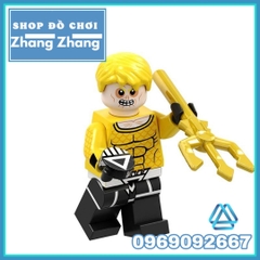Xếp hình Superman Flash Deathstorm Aquaman DC Comics Martian Manhunter Black Lantern Lego Minifigures POGO PG8195