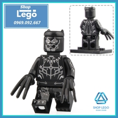 Xếp Hình Ulysses Klaw Ghost Rider Iron Man Red Skull Spider Man Everett Ross Black Panther Lego Minifigures Xinh X0221