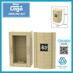 Xếp hình Mô hình Rương gỗ cương thi chuyển sinh Edo Tensei trong Naruto Lego Minifigures Moc 1007