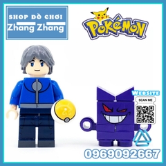 Xếp hình dành cho các bé tặng kèm bóng và pokemon theo mẫu Lego Minifigures SY620