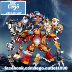 Xếp hình Lego Ironman Hulkbuster Lepin 03088