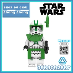 Đồ chơi xếp hình Star Wars Storm Clone Trooper Minifigures POGO PG8293
