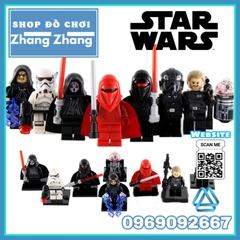 Xếp hình Star Wars Royal Guard
Kallus
 - Emperor Palpatine
Astromech Droid Darth Nihilus
Lego Minifigures Xinh X0105