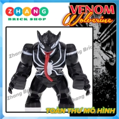 Đồ chơi xếp hình người sói Wolverine x Venom Trong X-Men Marvel Minifigures Bigfigures POGO PG1803 PG8118