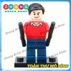 Xếp hình Batman - Catwoman - Joker - Dick Grayson - Bruce Wayne- Robin - Alfred - Penguin Lego Minifigures POGO PG8009