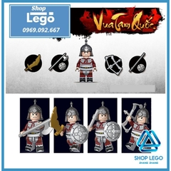 Xếp hình Quân Ngô trong Tam Quốc Tôn Quyền lãnh đạo Lego Minifigures Decool 20300 300A