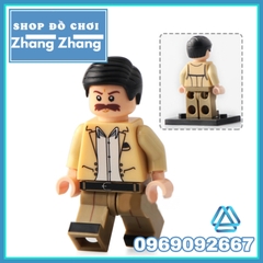 Xếp hình Peter - Deadpool - Cable - Domino siêu anh hùng Marvel Lego Minifigures WM6034