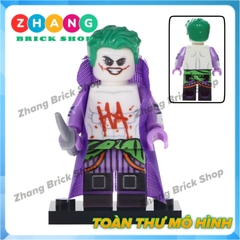Xếp hình Dare Devil Deadshot Harley Quinn Robin Spider man Wonder Woman Joker Lego Minifigures POGO pg8196