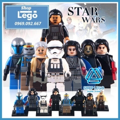 Xếp hình Star Wars Stormtrooper - Kylo - Tasu - Naare - Barriss - Owen - Mandalorian - Turk Lego Minifigures Pogo PG8053