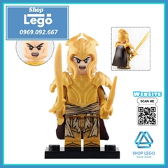 Xếp hình Mô hình tộc tiên Elven Soldiers trong The Lord of the Rings Lego Minifigures Xinh X0315