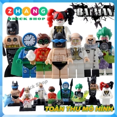 Xếp hình Harley Quinn
- Clock King
- Disco Alfred
- Hugo Strange - Robin
- Mer-Bat Lego Minifigures Pogo PG8106