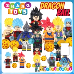 Xếp hình 7 viên ngọc rồng Dragon Ball Trunks Broly
Gotenks Goku
- Evil Buu - Xeno Bardock Lego Minifigures Kopf KF6042