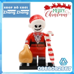 [FREESHIP MAX] Đồ chơi Xếp hình Giáng sinh Merry Christmas Mickey - Minnie - Angel - Stitch - Sonic - Santa Claus Minifigures WM6076 [Shop Đồ Chơi Zhang Zhang]