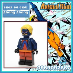 Xếp hình Animal Man Siêu anh hùng Lego Minifigures WM407