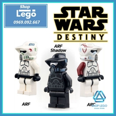 Xếp hình Star Wars ARF Shadow Clone Trooper Lego Minifigures POGO PG8004