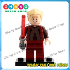 Xếp hình Star Wars Luke Skywalker - Ben Kenobi - Maul - Kao Darth Sidious - Anakin - C-3PO Lego Minifigures POGO PG8021