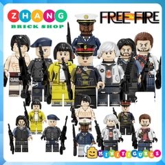 Xếp hình Free Fire đầy đủ trang bị mới nhất 2020 Antonio - Miguel
- Kla
Kelly Maxim Andrew Lego Minifigures Kopf KF6106