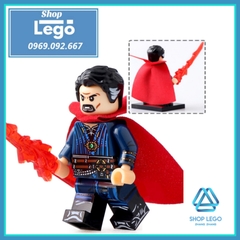 Xếp hình Avengers: Endgame Dr Strange Black Widow Hawkeye Pepper Rocket Raccoon Thor Captain Lego Minifigures Xinh X0256