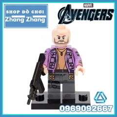 Xếp hình Winter Soldier - Agent 13 - Baron Zemo - US Agent - Batroc - Falcon Battlestar Lego Minifigures Xinh X0313