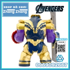 Xếp hình Thanos trong Avengers Endgame mới nhất Bigfigures Lego Minifigures WM WM963