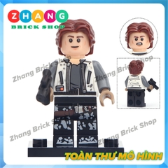 Đồ chơi Xếp hình Star Wars Skywalker - Han Solo - Yoda Admiral  - Rebellion - Sabine - Rose - Jabba Minifigures POGO PG8115