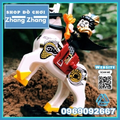 Đồ chơi xếp hình Thần mã Trảo Hoàng Phi Điện của Tào Tháo trong Tam quốc Minifigures DW005