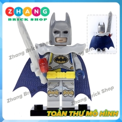 Mô hình nhân vật người dơi Batman Robin quà tặng trang trí bánh sinh nhật gotham POGO PG8047 Zhang Brick Shop