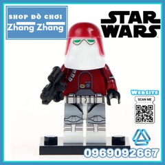 Xếp hình Star Wars Mace Windu Luminara Darth Malgus  Naboo Guard Jango Fett Trooper Lego Minifigures Pogo PG8095
