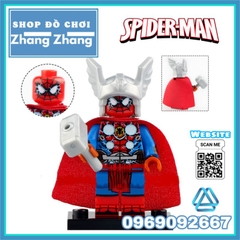 Đồ chơi xếp hình người nhện Spider Man Minifigures Xinh X0281