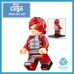 Xếp hình Naruto Boruto Mitsuki Gaara Minato Hashirama Tobirama Sakula Pain Lego Minifigures Kopf Kf6112
