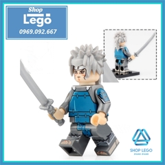 Xếp hình Naruto Boruto Mitsuki Gaara Minato Hashirama Tobirama Sakula Pain Lego Minifigures Kopf Kf6112