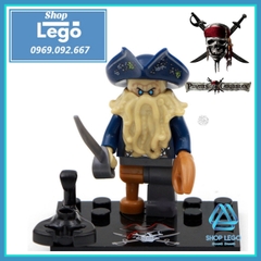 Đồ chơi Xếp hình Pirates of the Caribbean Jack Sparrow Will Turner - Joshamee Gibbs Davy Jones Minifigures KSZ 515