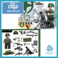 Xếp hình Cuộc chiến Liên Triều Bộ binh Mỹ Lego Minifigures No.71020