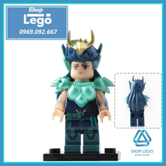 Xếp hình Athena - Pegasus - Cygnus Hyoga - Shiryu - Ikki trong Saint Seiya Lego Minifigures POGO PG8128