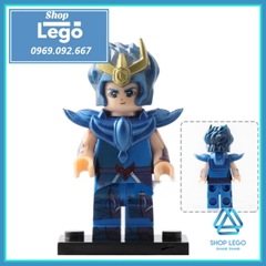 Xếp hình Athena - Pegasus - Cygnus Hyoga - Shiryu - Ikki trong Saint Seiya Lego Minifigures POGO PG8128