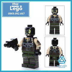 Xếp hình Batman : Arkham Harleen Victor Fries Quinzel Joker Reddier Catwoman Bane Lego Minifigures Pogo PG8186