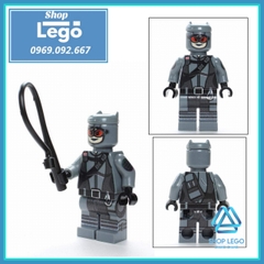 Xếp hình Batman : Arkham Harleen Victor Fries Quinzel Joker Reddier Catwoman Bane Lego Minifigures Pogo PG8186