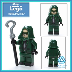 Xếp hình Batman : Arkham Harleen Victor Fries Quinzel Joker Reddier Catwoman Bane Lego Minifigures Pogo PG8186