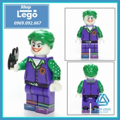 Xếp hình Batman : Arkham Harleen Victor Fries Quinzel Joker Reddier Catwoman Bane Lego Minifigures Pogo PG8186
