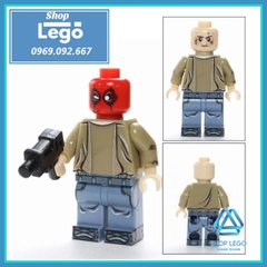 Xếp hình Batman Dealpool Wolverine Lego Minifigures Pogo PG8204
