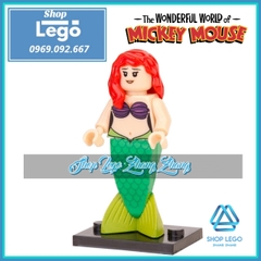 Xếp hình Vịt Donald và chuột micky và thú Ariel Lego Minifigures POGO PG8225