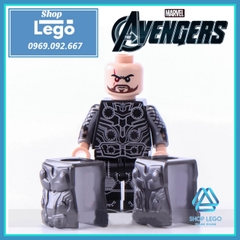 Xếp hình Thần sấm Thor Avengers Endgame mới nhất 2021 trong Marvel Lego Minifigures V001