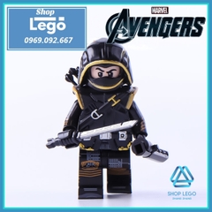 Xếp hình Hawkeye Ronin mới nhất 2021 trong Avengers Endgame Lego Minifigures V002