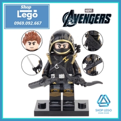 Xếp hình Hawkeye Ronin mới nhất 2021 trong Avengers Endgame Lego Minifigures V002