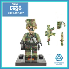 Xếp hình lính đặc nhiệm biệt kích rừng Falcon Columbia Lego Minifigures Sembo SB11101